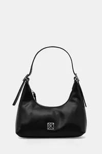 Calvin Klein Kožená kabelka Calvin Klein