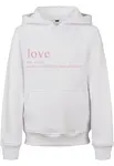 Kids Love Definition Hoody white