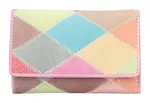 Dámska kožená peňaženka Lagen LG-11RK Light Fuchsia/Multi