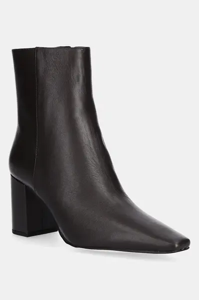 Kožené členkové topánky MICHAEL Michael Kors Elise