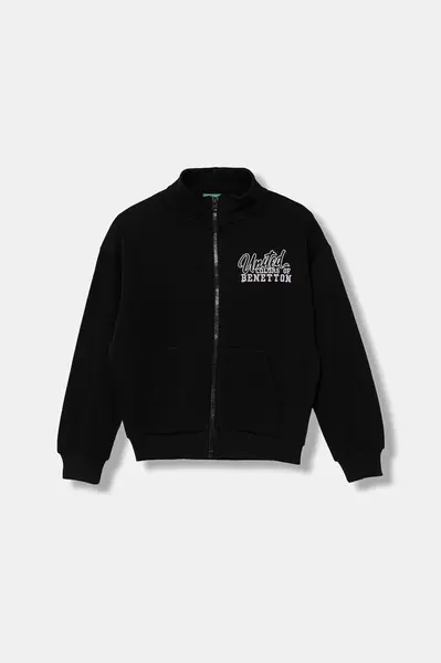 Detská bavlnená mikina United Colors of Benetton