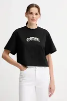 Bavlnené tričko G-Star Felt logo boxy