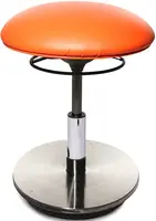 TOPSTAR fitness stolička SITNESS 23, Softex ekokoža, oranžová