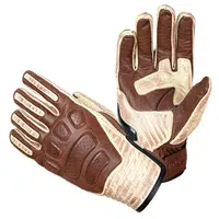 Kožené moto rukavice W-TEC Retro Gloves hnědo-béžová 4XL