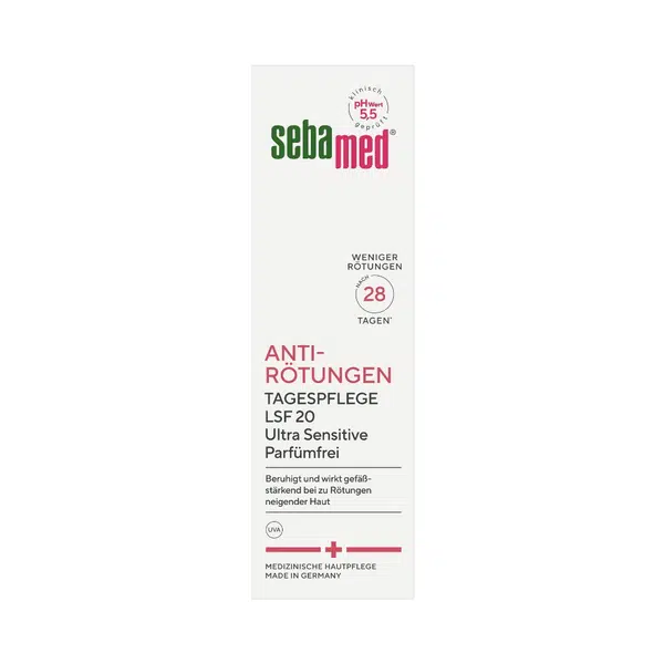 Sebamed Lehký denní krém SPF 20 Anti-Redness (Day Cream) 50 ml