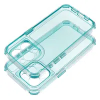 Zadní kryt MATRIX CLEAR Case pro Apple iPhone 13 Pro, mátová