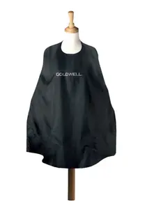 Kadeřnická pláštěnka na stříhání Goldwell - černá (244699) + dárek zdarma