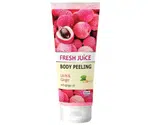 Tělový peeling Fresh Juice - Liči a Zázvor 200 ml