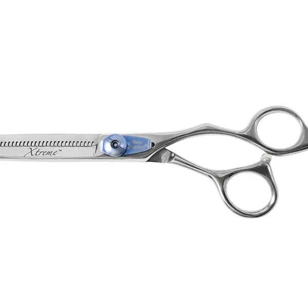 Efilační nůžky Olivia Garden Xtreme Thinner EUR 6,35" - stříbrné (XT635) + dárek zdarma