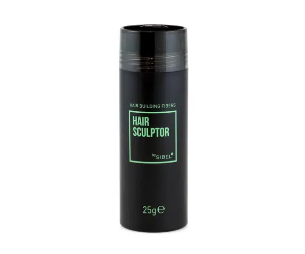 Pudr pro zakrytí řídnoucích vlasů plnitelný Sibel Hair Building Fibers - černá, 25g (8903001) + dárek zdarma