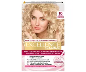Permanentní barva Loréal Excellence 10 nejsvětlejší blond - L’Oréal Paris + dárek zdarma