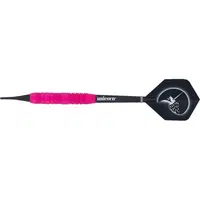Šipky Unicorn Core Plus Rubberised Brass Pink 3ks 19 g