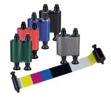 Evolis R2018 colour ribbon (monochrome), scratch-off