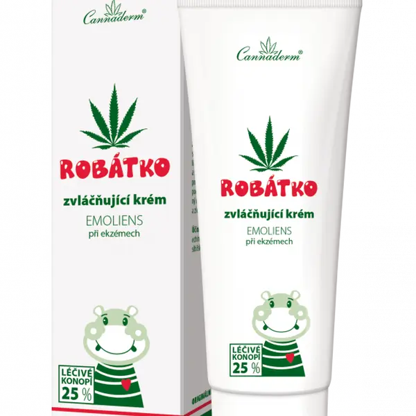 Cannaderm Robátko Emoliens při ekzémech 75 g