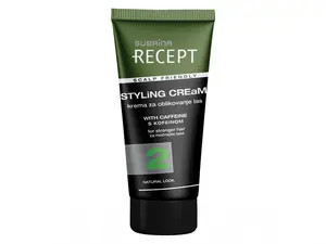 Stylingový krém s kofeinem pro přirozený vzhled vlasů Subrina Recept Styling Cream - 150 ml (060852) + dárek zdarma