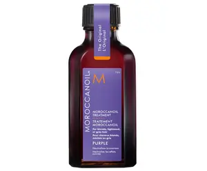 Lehká olejová péče s fialovými pigmenty Moroccanoil Treatment Purple - 50 ml + dárek zdarma