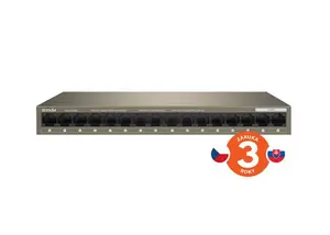 Tenda TEG1016M - 16-port Gigabit Ethernet Switch, 10/100/1000 Mbps