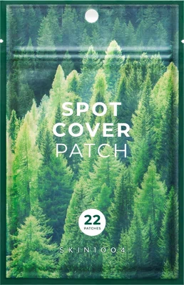 SKIN1004 Exfoliační náplasti na akné Tea-Trica (Spot Cover Patch) 22 ks