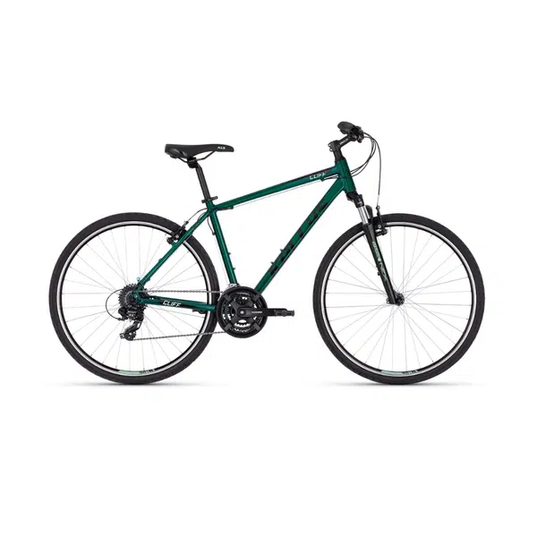Pánské crossové kolo KELLYS Cliff 30 28" - model 2025 M (19", 165-180 cm) Rainforest Green