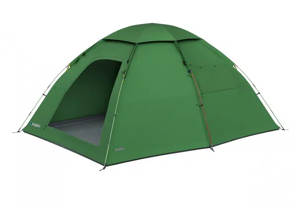 Husky Bigless 4 zelená Rodinný stan pro 4 osoby