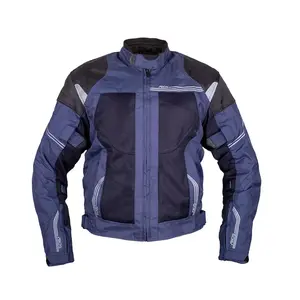 Letní pánská moto bunda BOS Hobart Blue 3XL