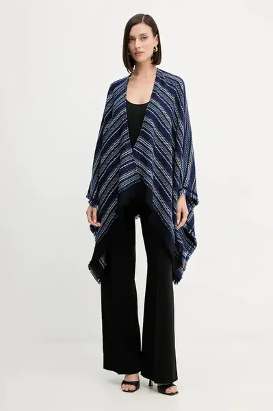 Vlněné pončo Missoni