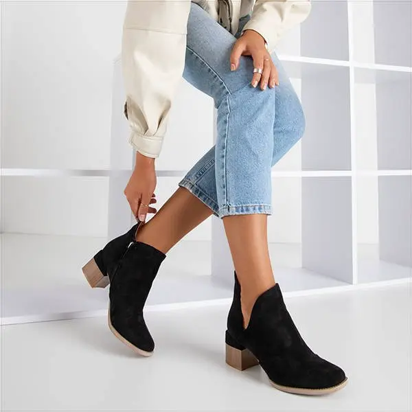 Resti Black women's ankle boots Jeneuer - Footwear