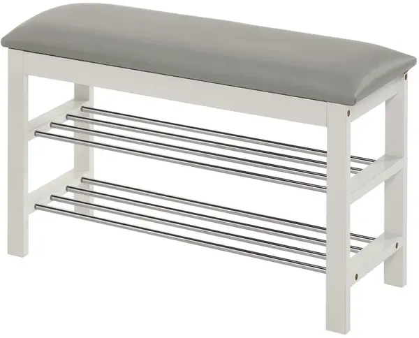 HALMAR Botník ST-11 bílo-šedý