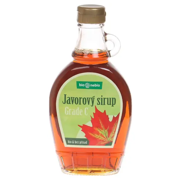 BIO NEBIO Javorový sirup 100% Grade C 250 ml