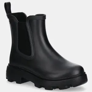 Holínky Tommy Hilfiger FLAG ANKLE RAINBOOT WARM LINING