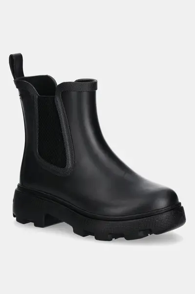 Tommy Hilfiger  Holínky  FLAG ANKLE RAINBOOT WARM LINING