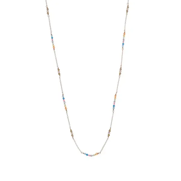 Alisia Půvabný náhrdelník z barevných korálků jadeitu AL4931-Oro