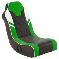 X Rocker HERNÍ KŘESLO, vzhled kůže, zelená