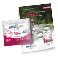 BEBACARE Kids MULTIVITAMIN gummies 4 ks vzorek