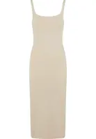 Urban Classics Šaty  krémová