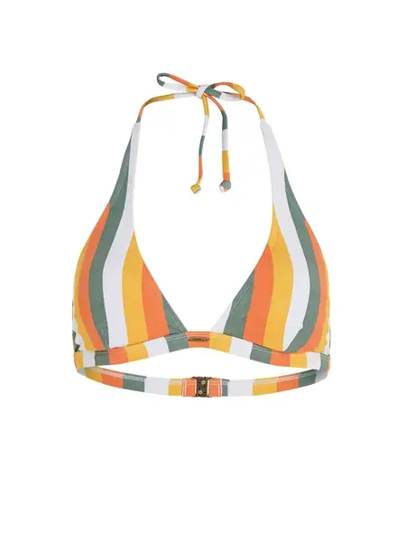 O'NEILL Bikinový top 'Marga'  žltá / smaragdová / oranžová / biela