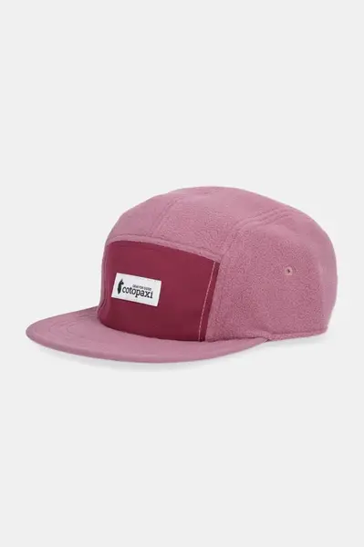Kšiltovka Cotopaxi Fleece 5-Panel růžová barva, F24469U935