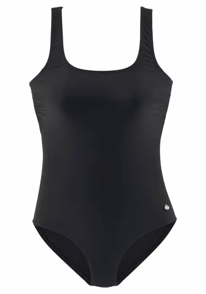 LASCANA Jednodielne plavky  čierna