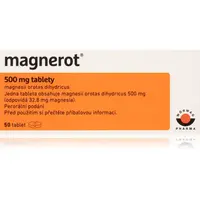 Magnerot Magnerot 500mg I tablety při nedostatku hořčíku 50 tbl