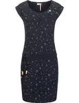 Ragwear Letné šaty 'Penelope'  tmavomodrá / biela
