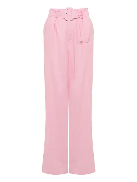 Calli Plisované nohavice  ružová