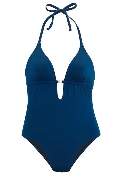 LASCANA Jednodielne plavky  tmavomodrá