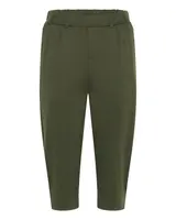 Kaffe Plisované nohavice 'KAJenny'  olivová