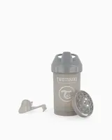 TWISTSHAKE Láhev pro batolata 300 ml 8+ m Pastelově šedá