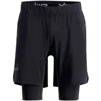 Swix PACE HYBRID Pánske bežecké šortky, čierna, veľkosť