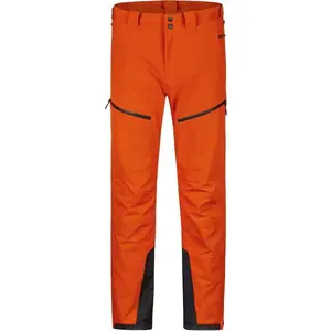 Hannah WIEL Pánske lyžiarske nohavice, oranžová, veľkosť