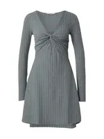 ABOUT YOU Pletené šaty  dymovo modrá