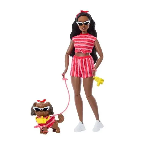 Mattel Barbie Twinning Looks Styl pro dva - Pruhy