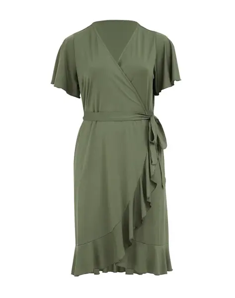 WE Fashion Šaty  olivová