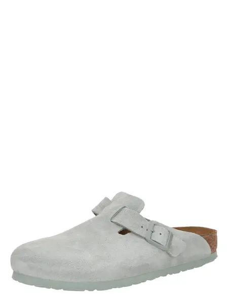 BIRKENSTOCK Šľapky 'Boston'  svetlosivá